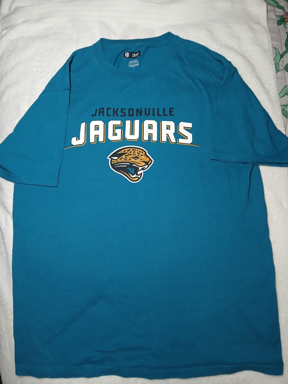NFL Jacksonville Jaguars Teal Graphic T-Shirt